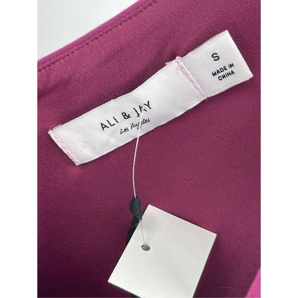 Ali & Jay Dress Skater Women’s Size Small Pink Purple Short Fit Flare‎ New Tank - Picture 5 of 13